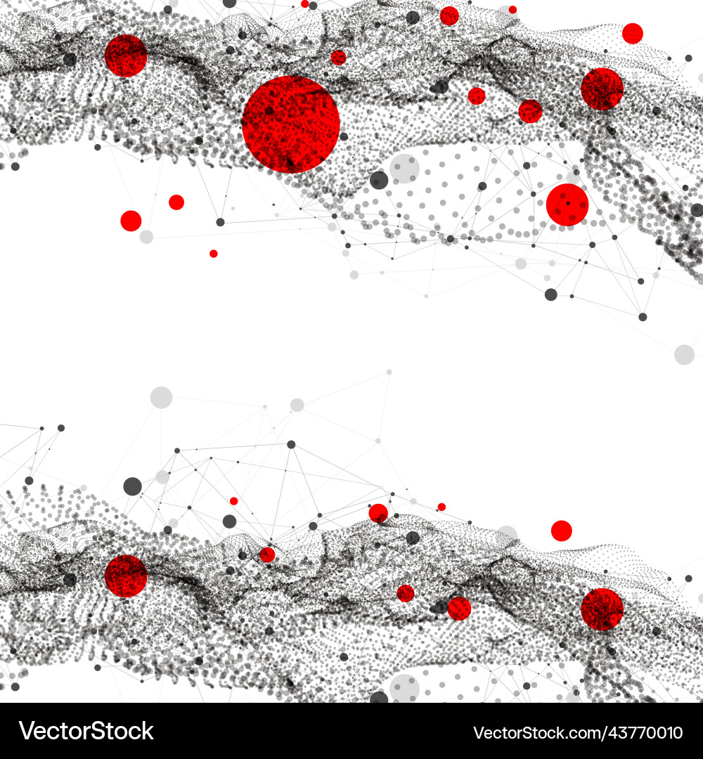 Abstract background particles liquid dynamic flow Abstract background particles liquid dynamic flow vector image