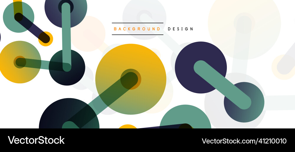Network concept abstract background dots Network concept abstract background dots Vector Image
