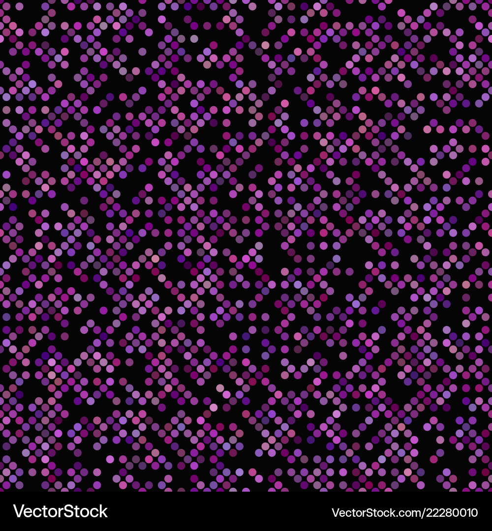 Purple seamless dot pattern background - design vector image