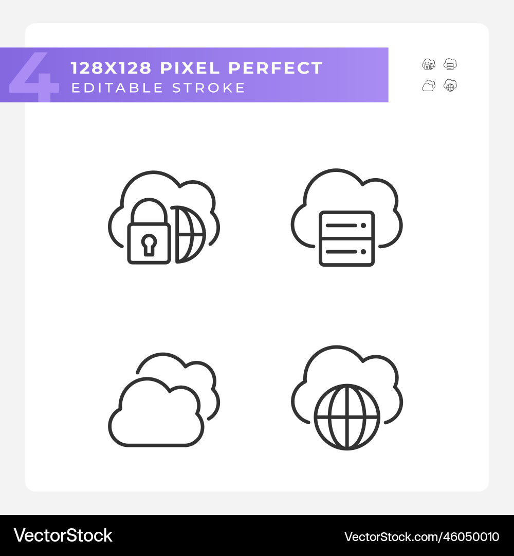 Safe access to cloud based storage pixel perfect Safe access to cloud based storage pixel perfect vector image