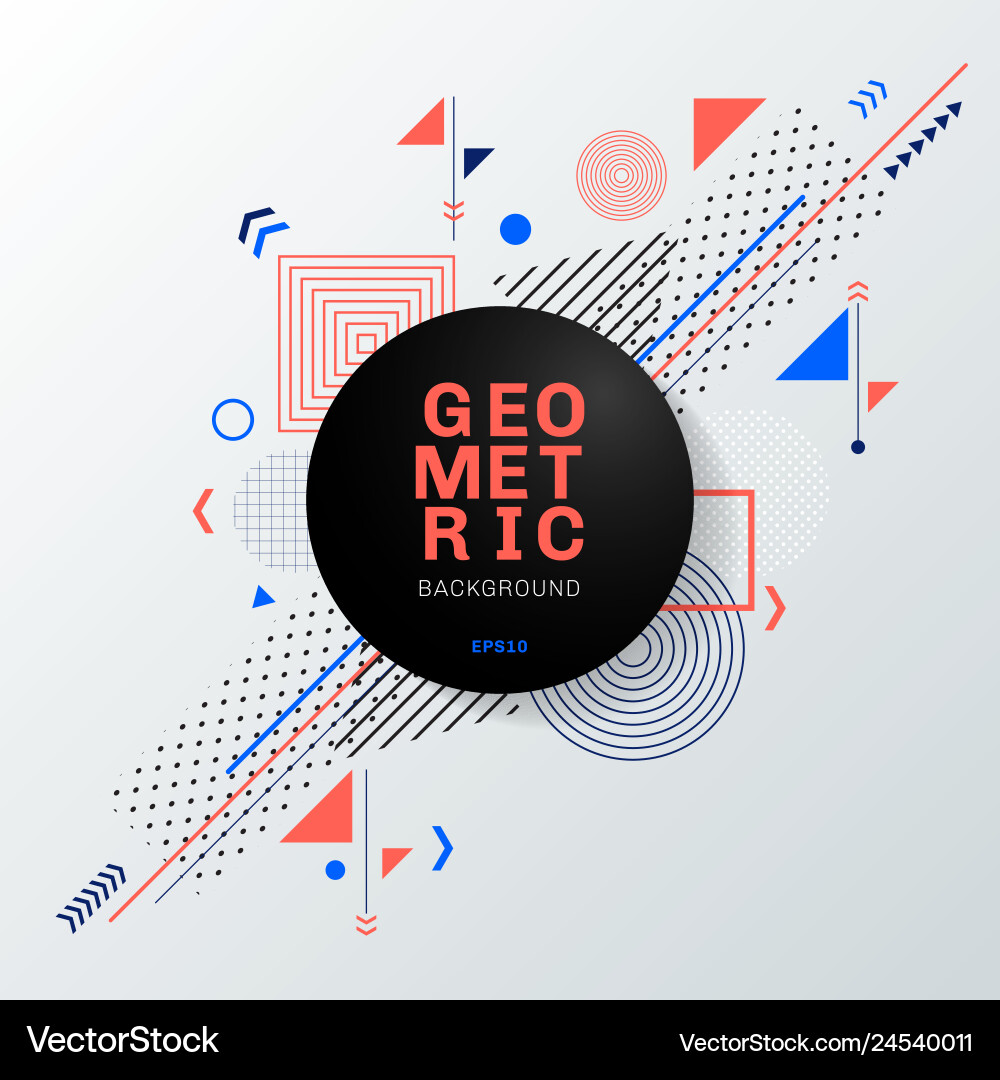 Abstract Geometric Pattern vector image