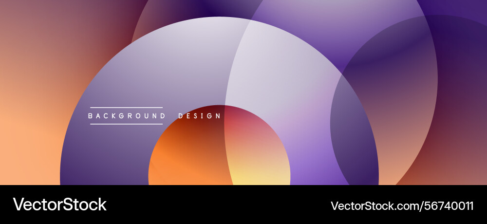 Abstract gradients overlap creating soft color Abstract gradients overlap creating soft color vector image