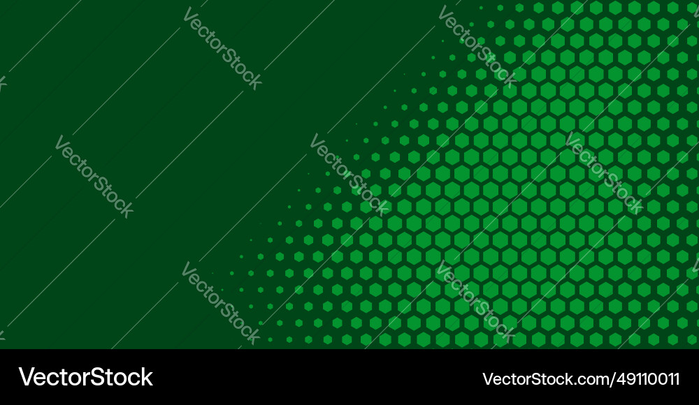 Geometric abstract hexagon two color background vector image