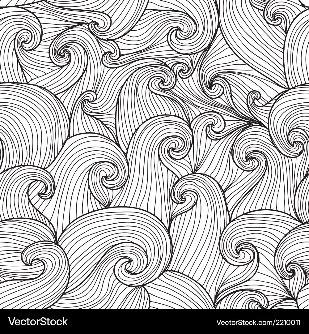 Seamless pattern vector image