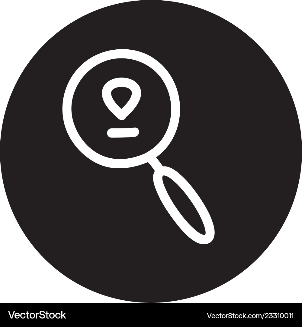 Search engine optimization icon with hand drawn Vector Image