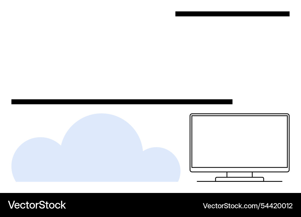 Cloud computing storage solutions and data Cloud computing storage solutions and data vector image