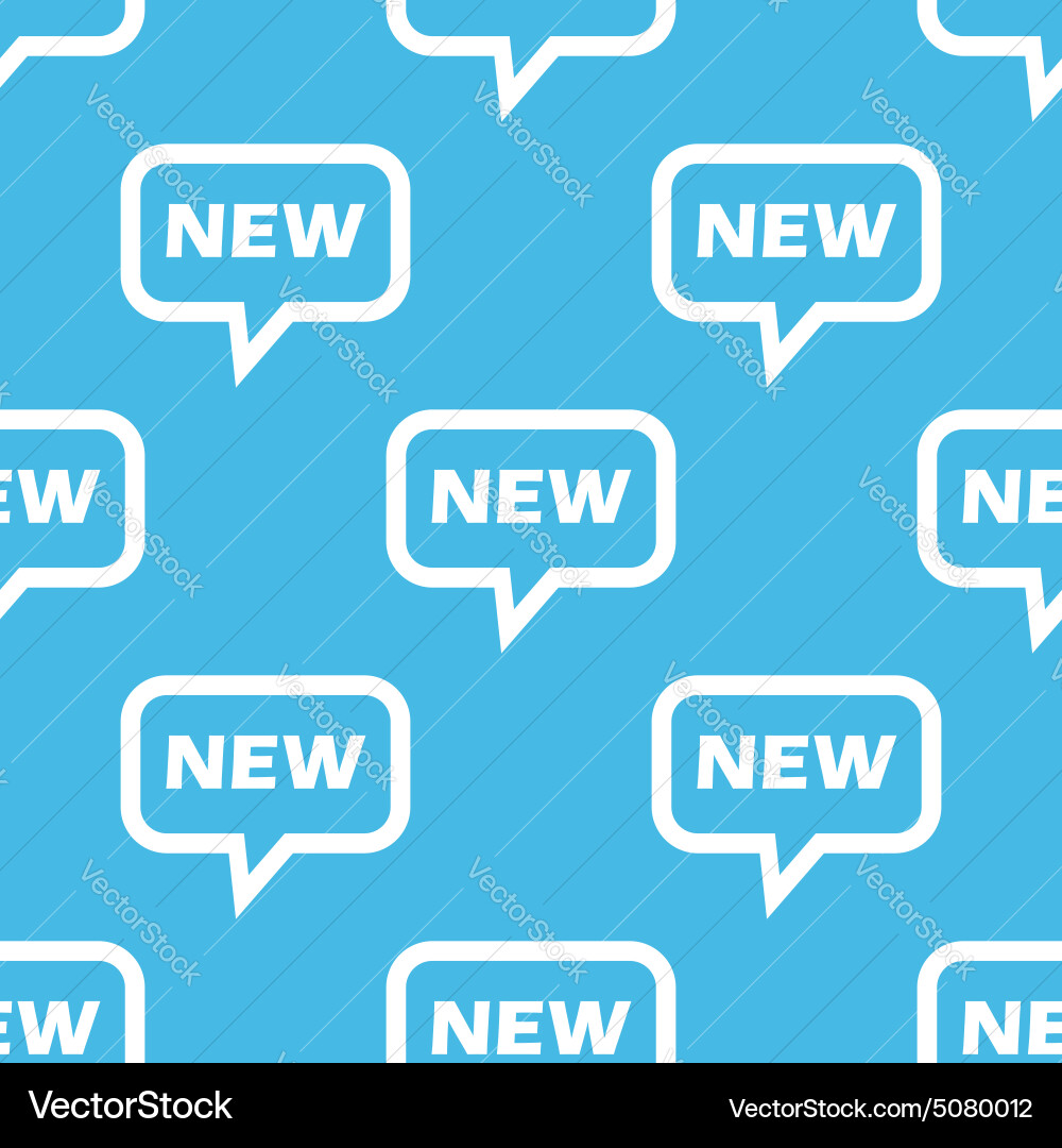 New message pattern vector image