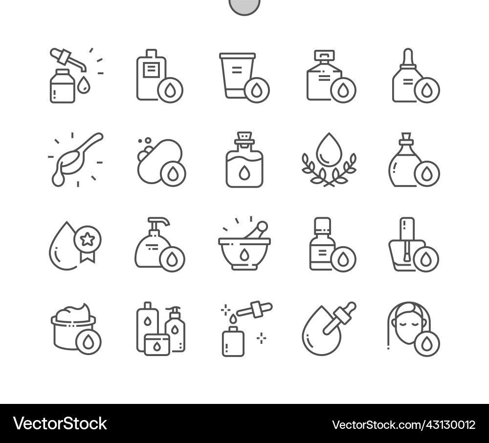 Oil cosmetic herbal medicine liquid soap Oil cosmetic herbal medicine liquid soap vector image