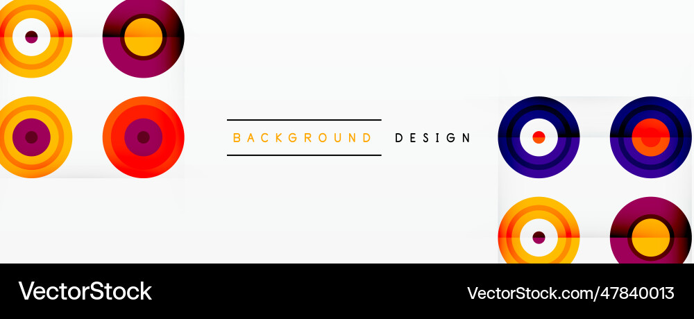 Abstract background with circle symmetric grid Abstract background with circle symmetric grid vector image