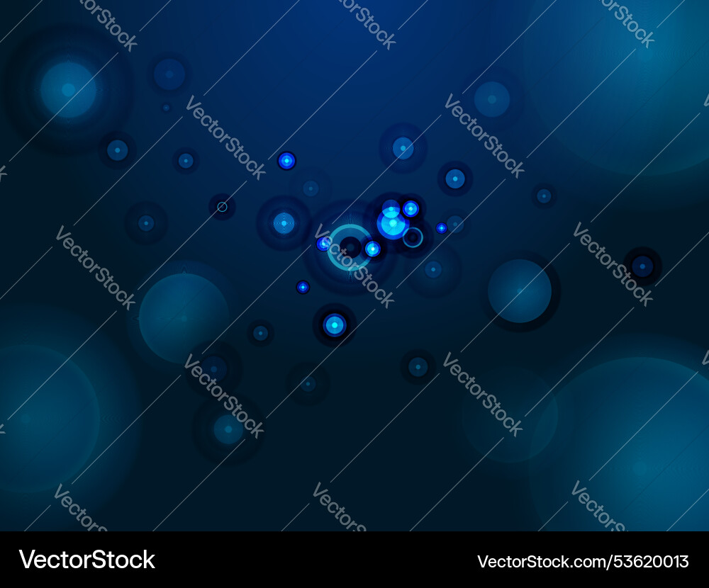 Abstract technological background with illusory Vector Image