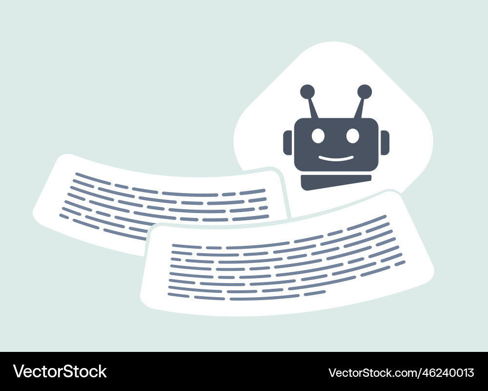 Ai-powered writing tools use neural network models Ai-powered writing tools use neural network models vector image