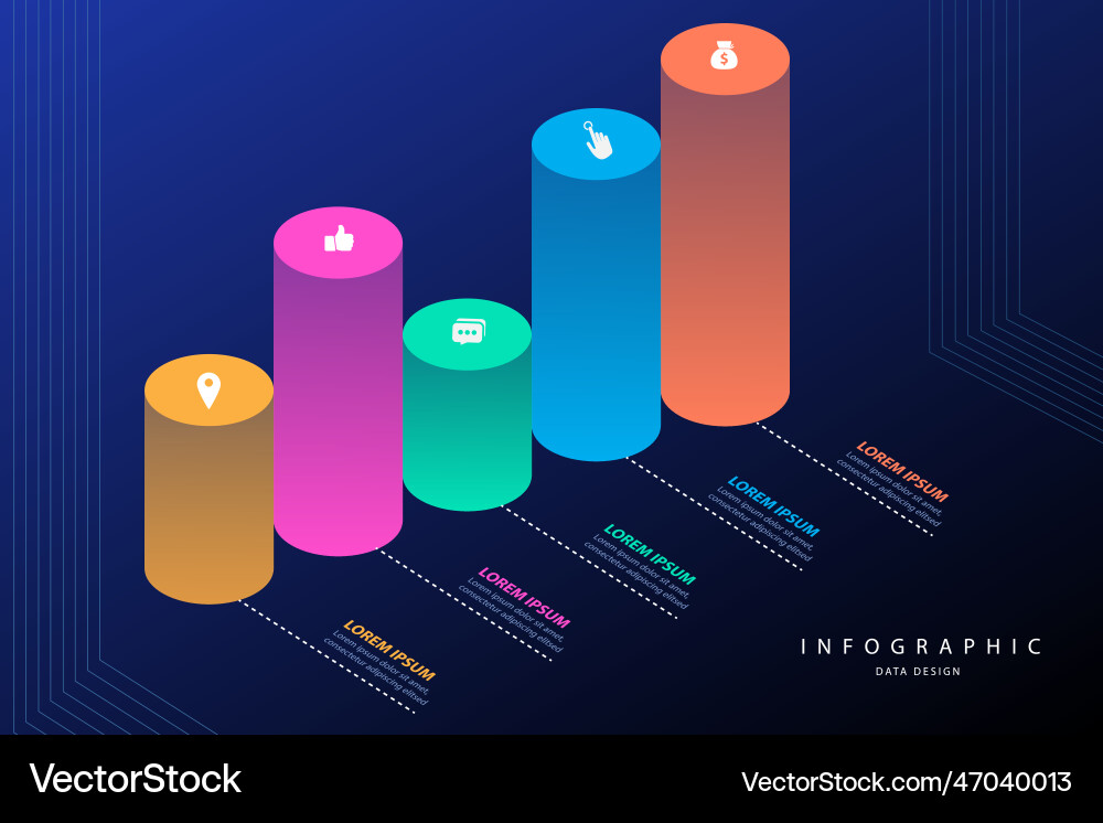 Infographic elements data visualization design Infographic elements data visualization design vector image