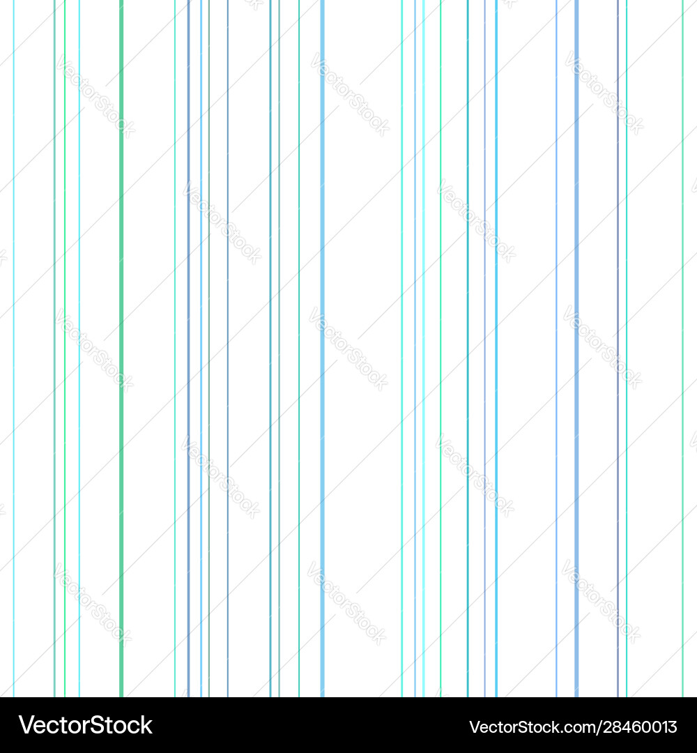 Line seamless pattern color lines on white vector image