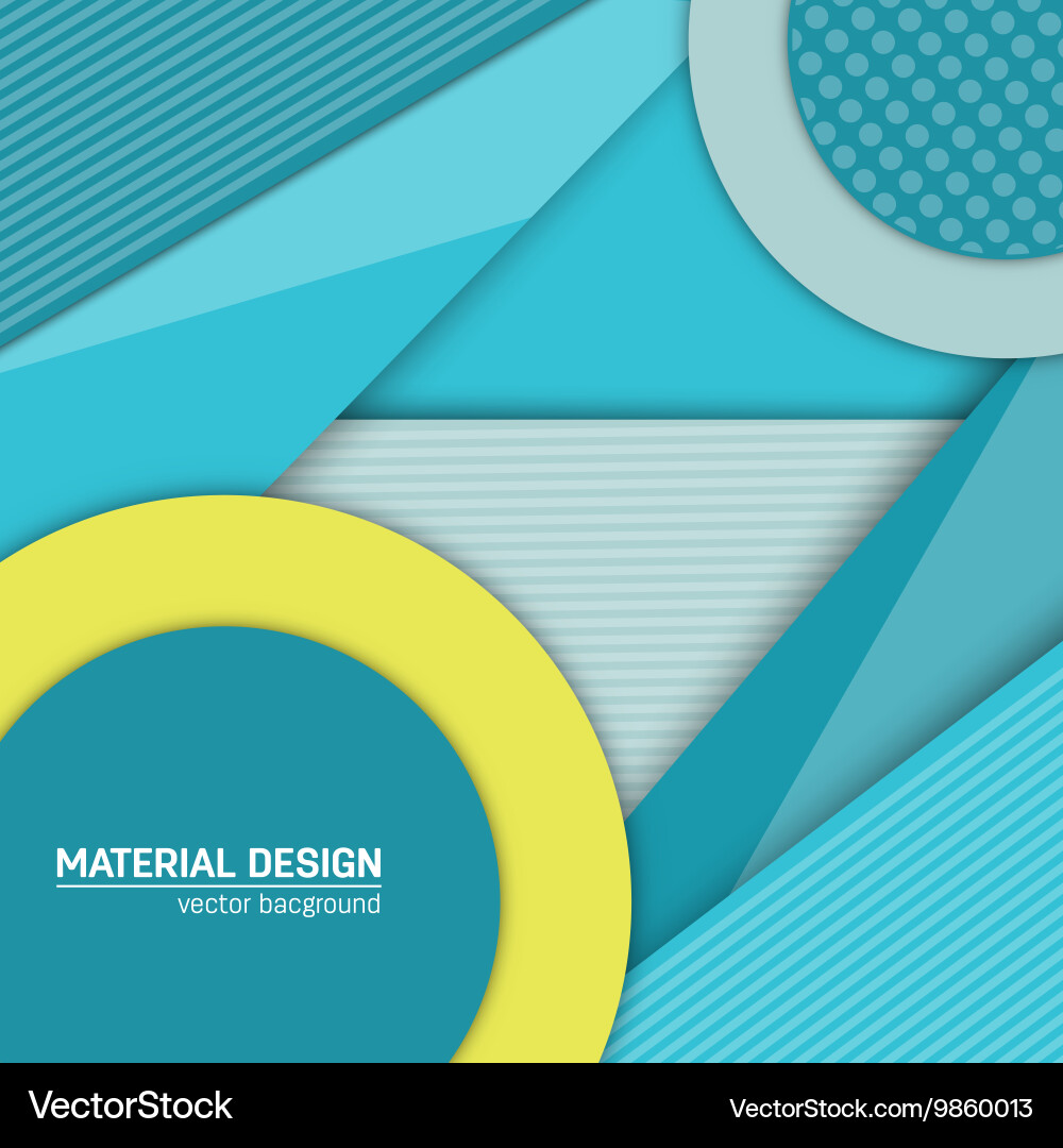 Material design background abstract vector image