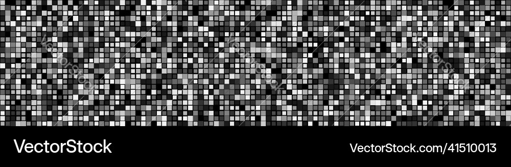 Random mosaic square tiles seamless repeatable Random mosaic square tiles seamless repeatable vector image