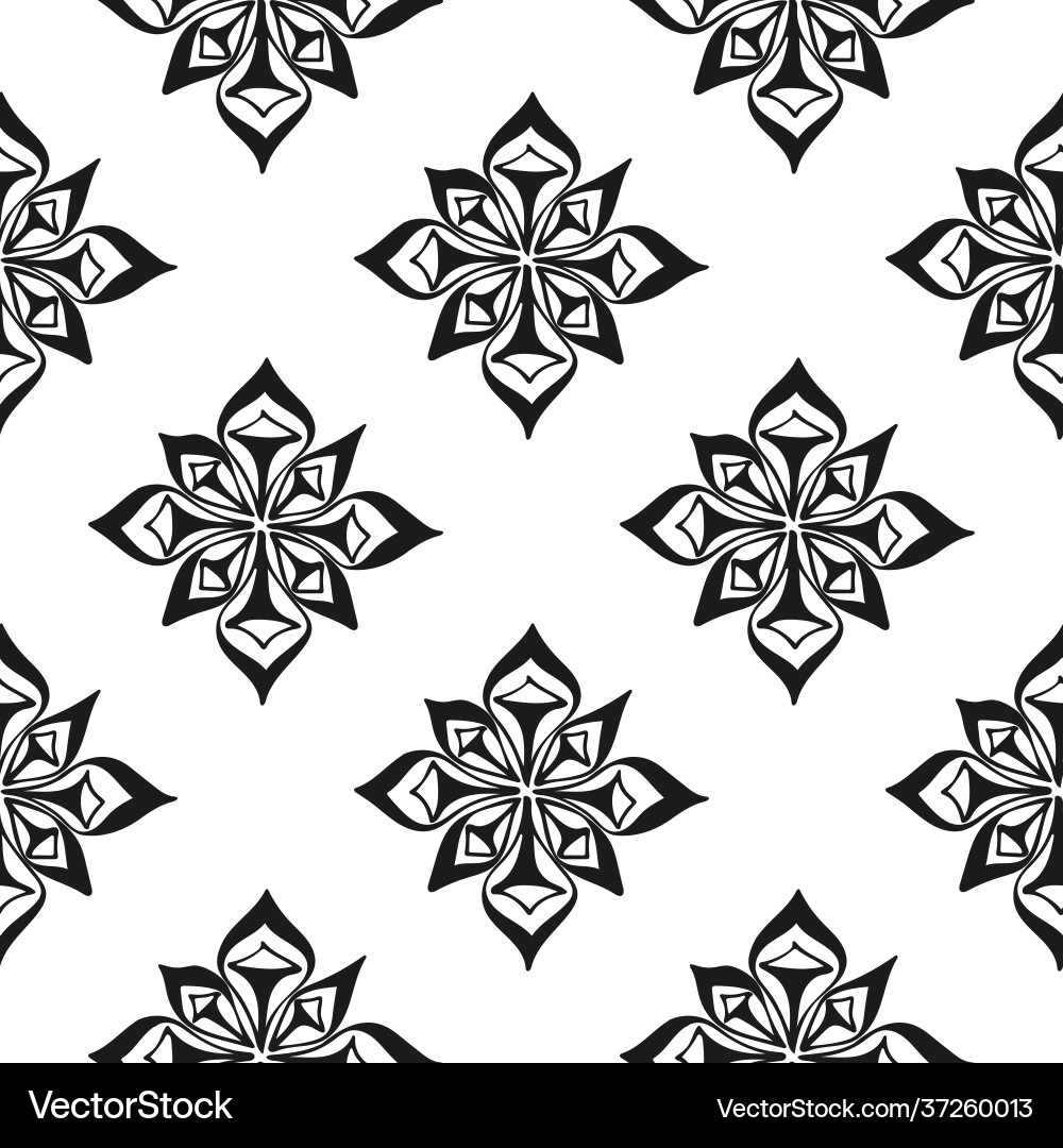 Seamless pattern with abstract rhombus Seamless pattern with abstract rhombus vector image