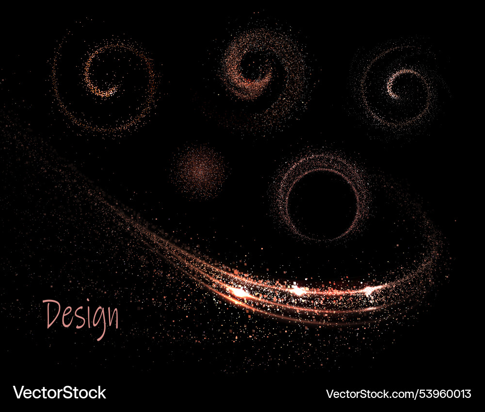 Set of isolated shiny red figures with small Set of isolated shiny red figures with small vector image