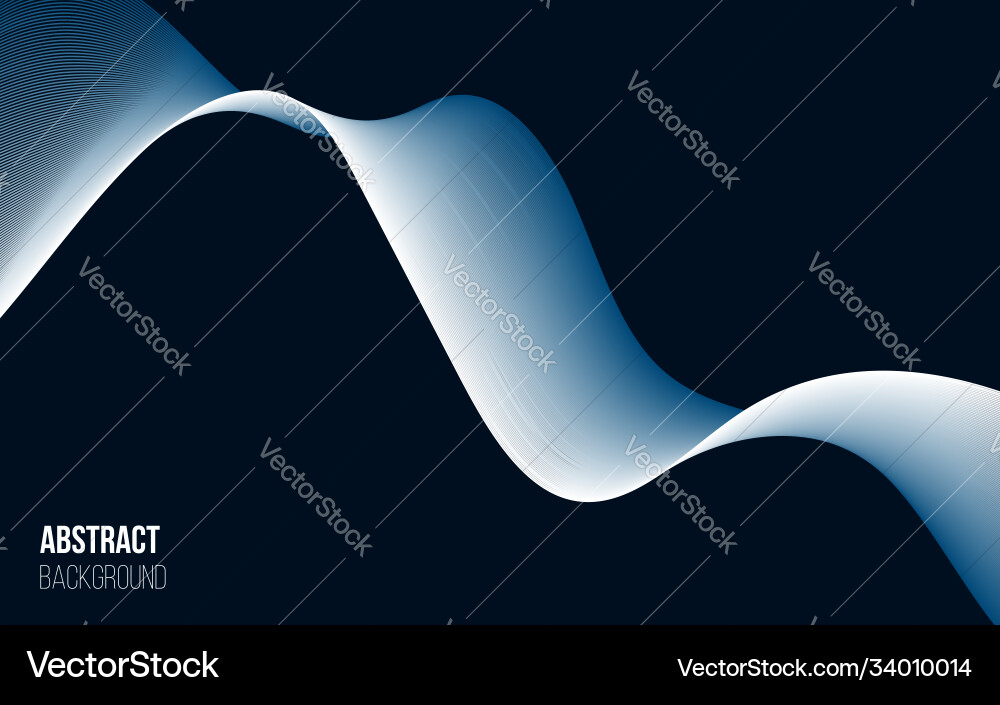 Abstract background with color wave design element Abstract background with color wave design element vector image
