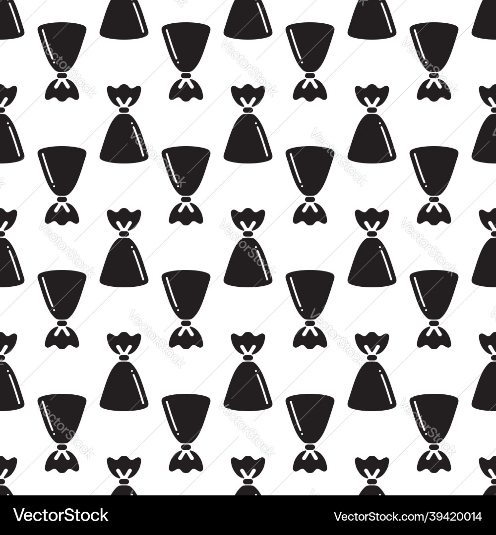 Truffle pattern seamless Vector Image