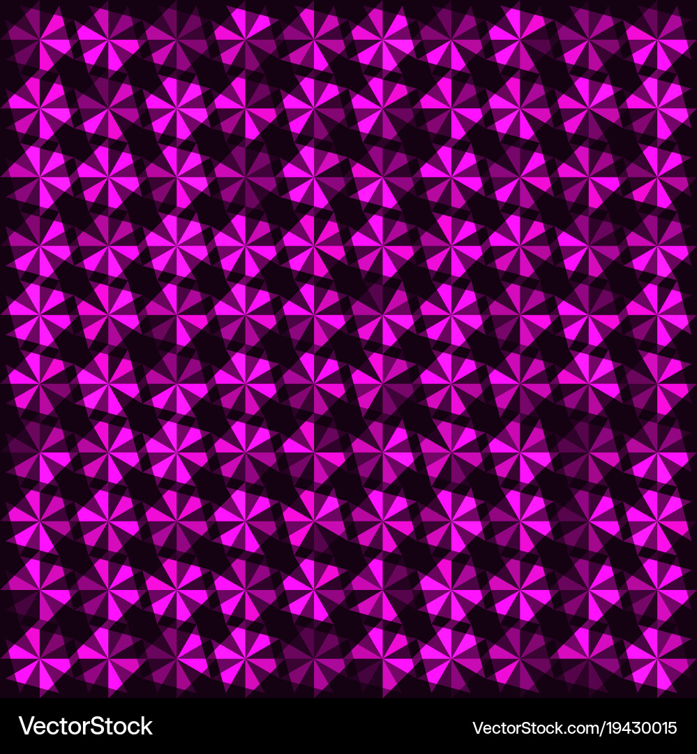 Abstract background of triangles vector image