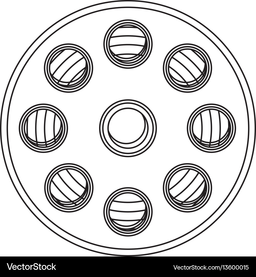 Film production clipart icon vector image