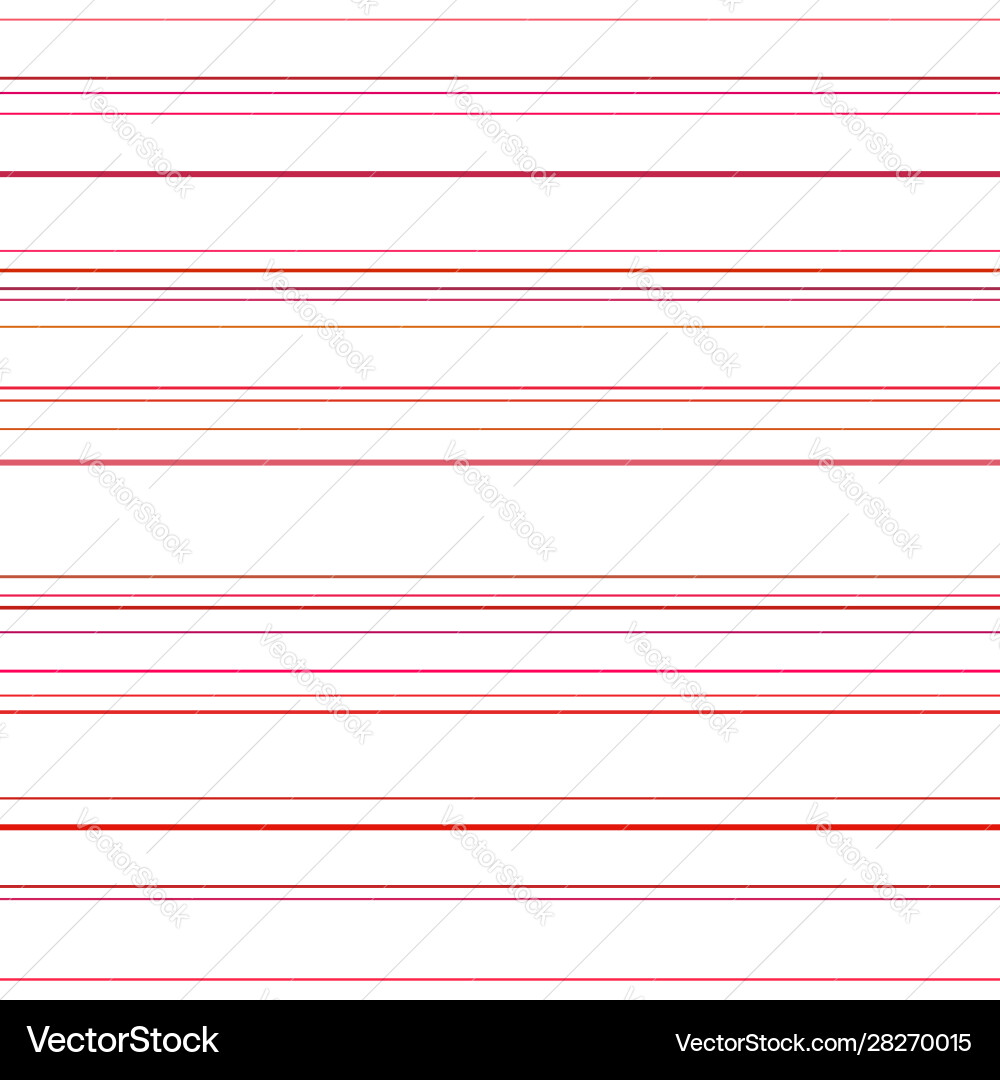 Line seamless pattern red lines on white Line seamless pattern red lines on white vector image