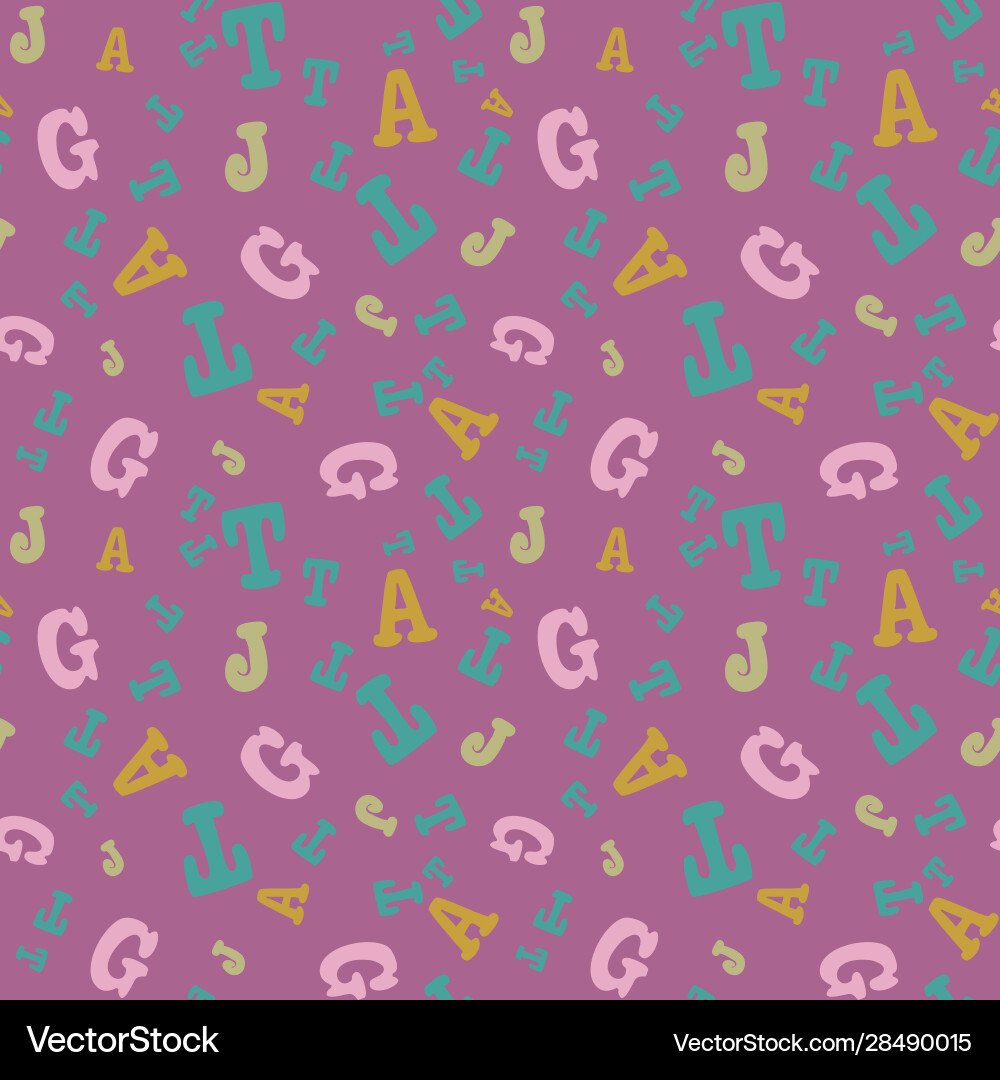 Magenta seamless pattern background vector image