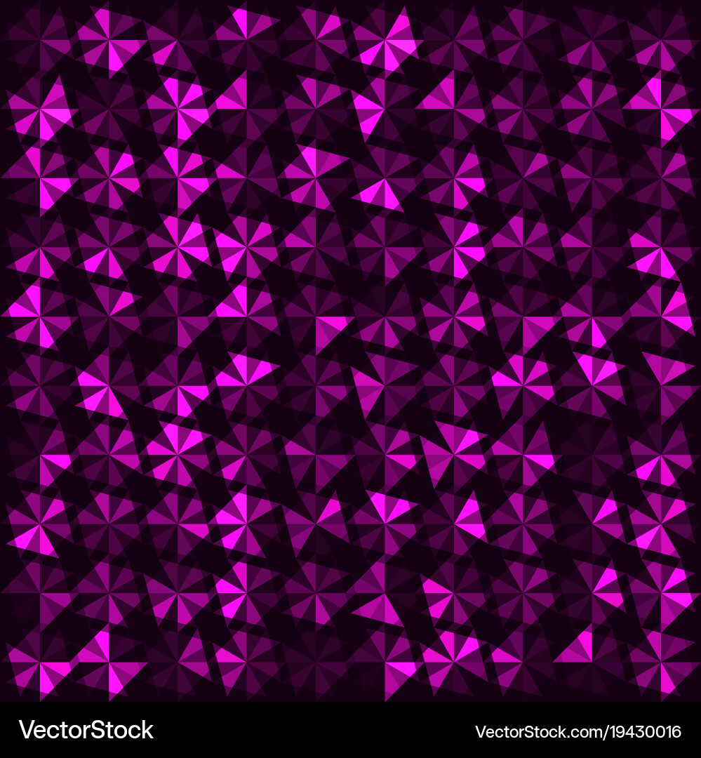 Abstract background of triangles vector image