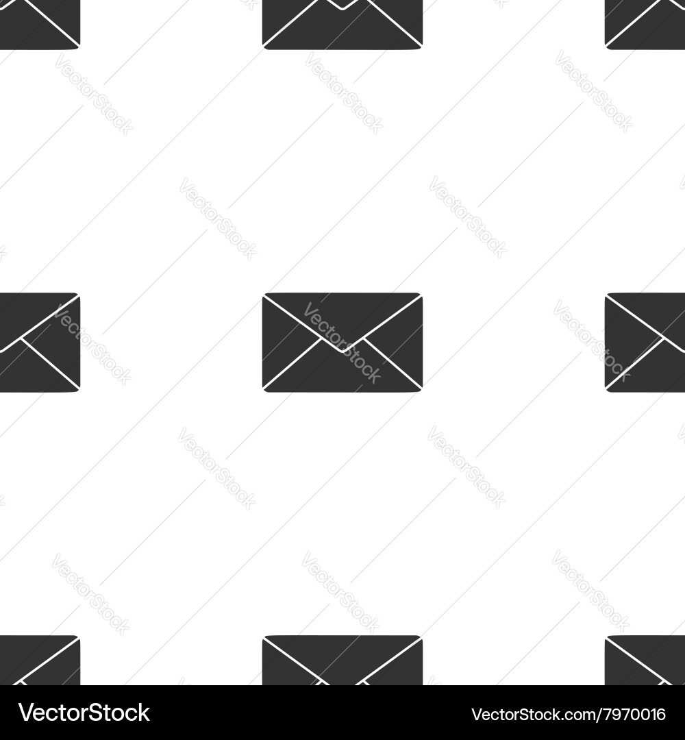 Envelope mail icon for web flat design Vector Image