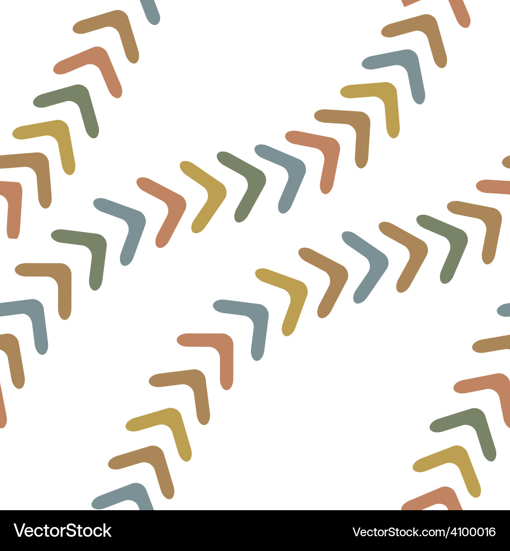 Seamless arrow pattern Vector Image