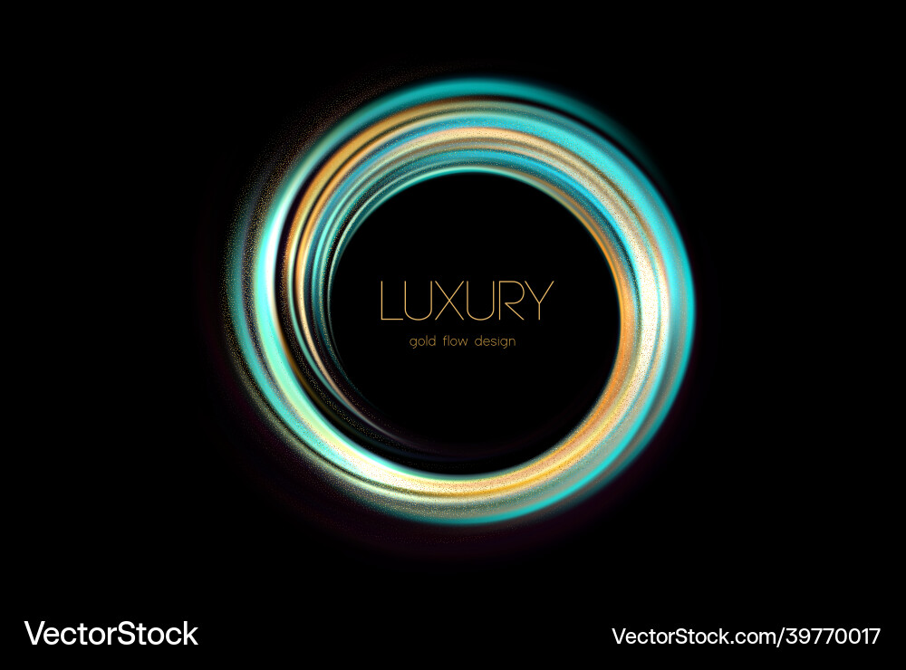 Abstract shiny color gold wave design element Abstract shiny color gold wave design element vector image