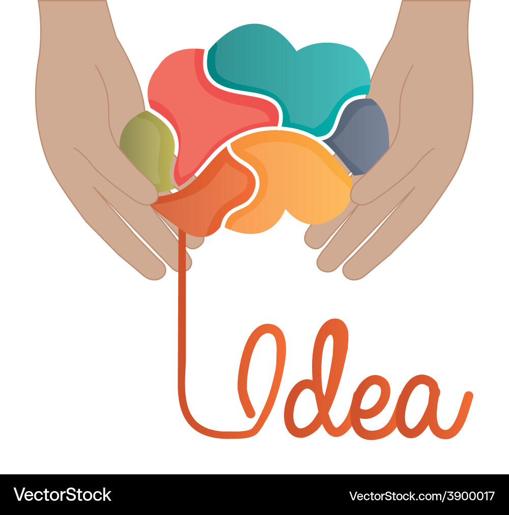 Idea design vector image