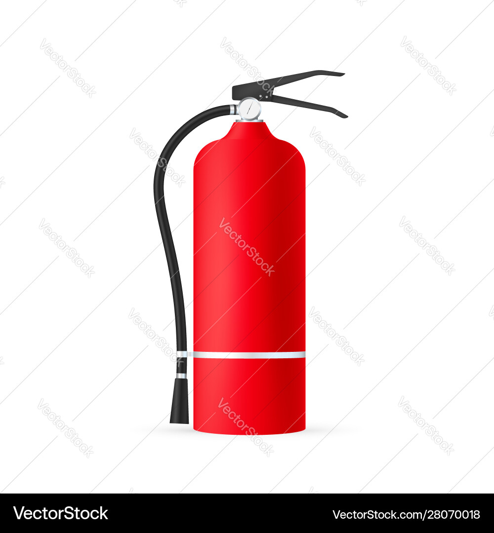 Feuerlöschschutz isolierte Lager Feuerlöschschutz isolierte Lager vektorbild