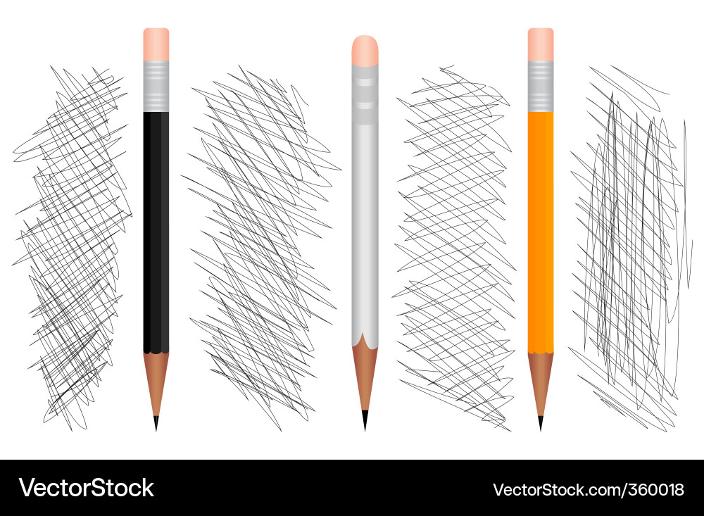 Pencil3 Royalty Free Vector Image - VectorStock