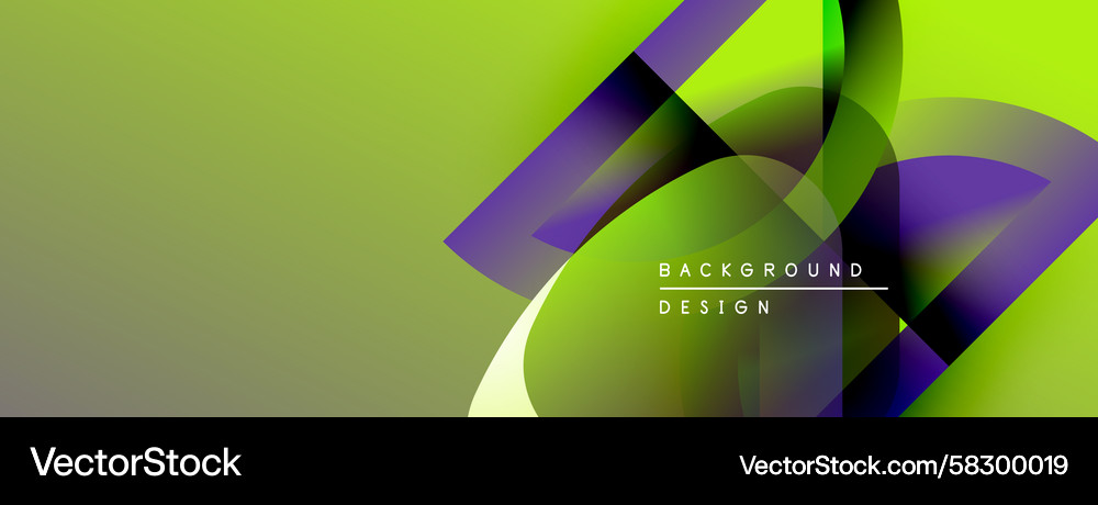 Abstract fluid shapes overlap creating vibrant Abstract fluid shapes overlap creating vibrant Vector Image