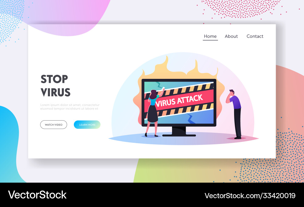 Cyberspace security and defence hacker attack Vector Image