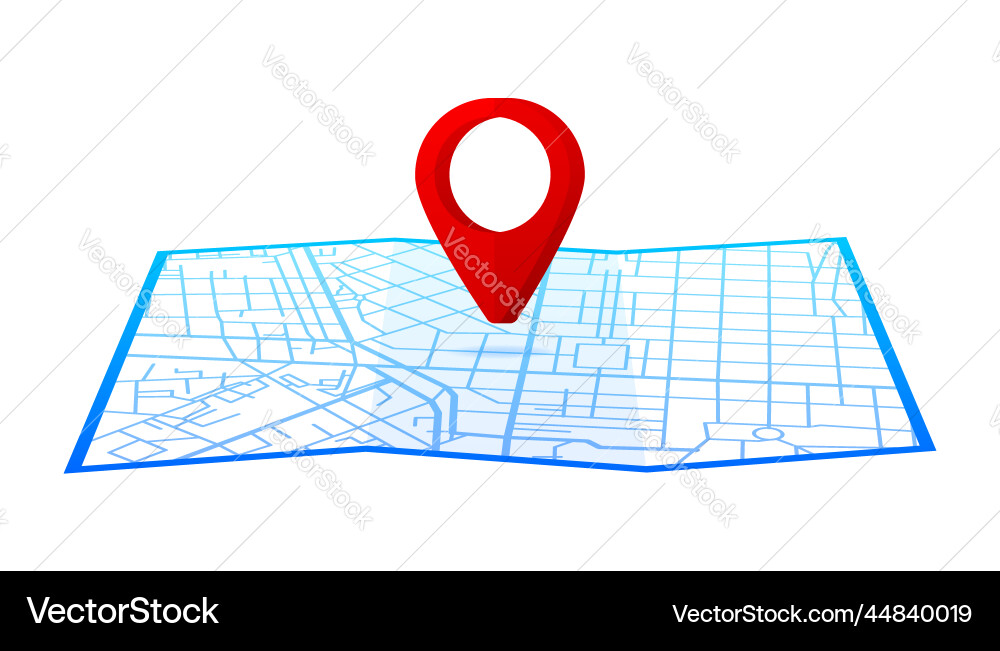 Map gps navigation search Map gps navigation search vector image