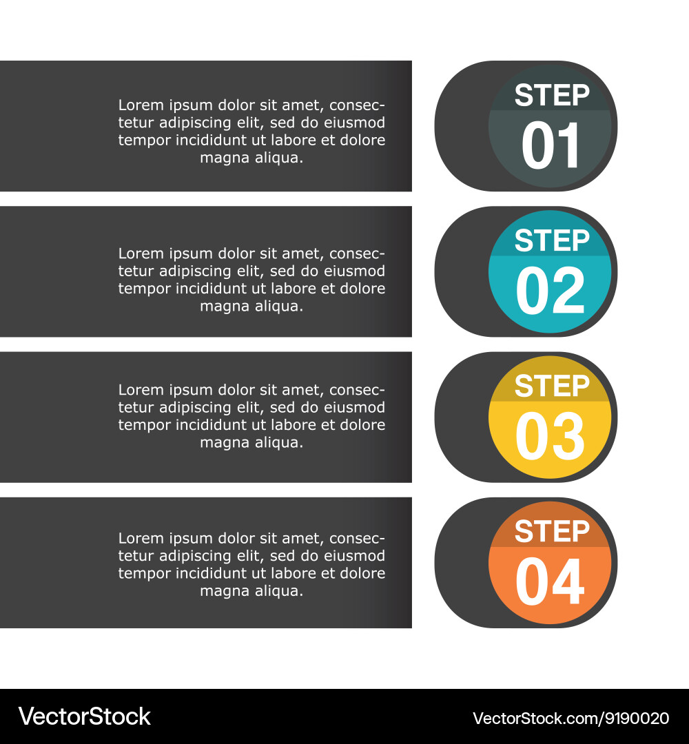 Infograhic design data icon colorful Vector Image