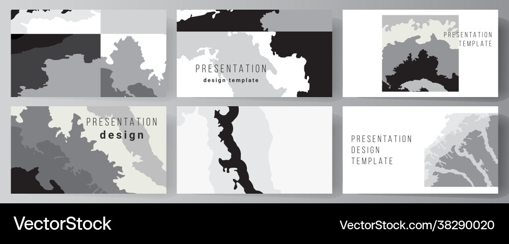 Layout presentation slides design Vector Image