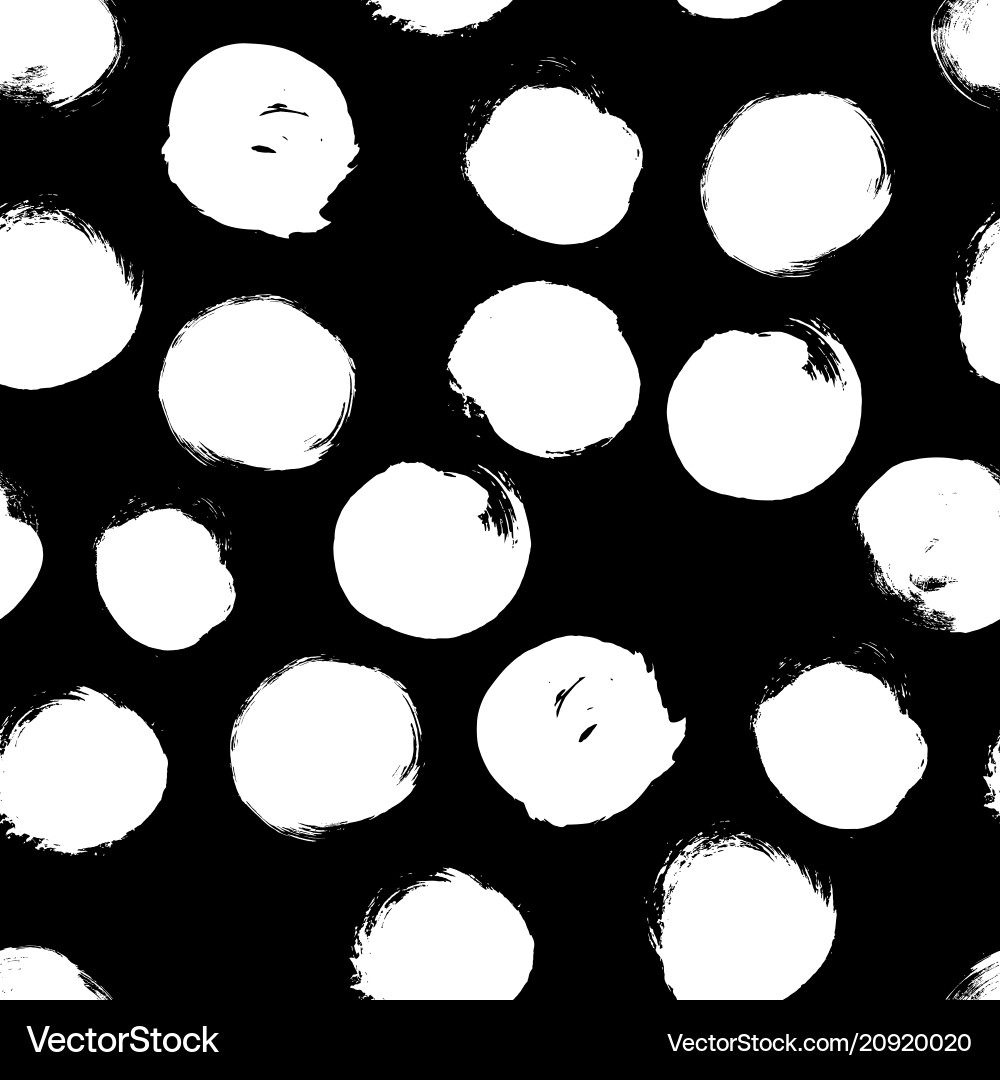 Seamless black and white pattern with abstract Seamless black and white pattern with abstract vector image