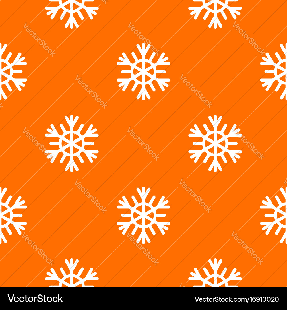 Snowflake Pattern vector image