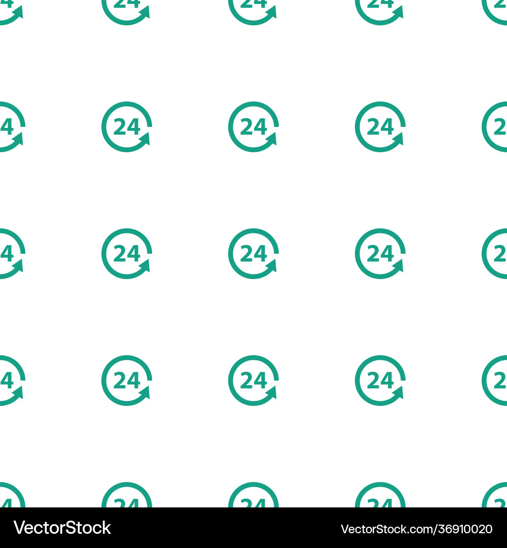 Support icon pattern seamless white background vector image
