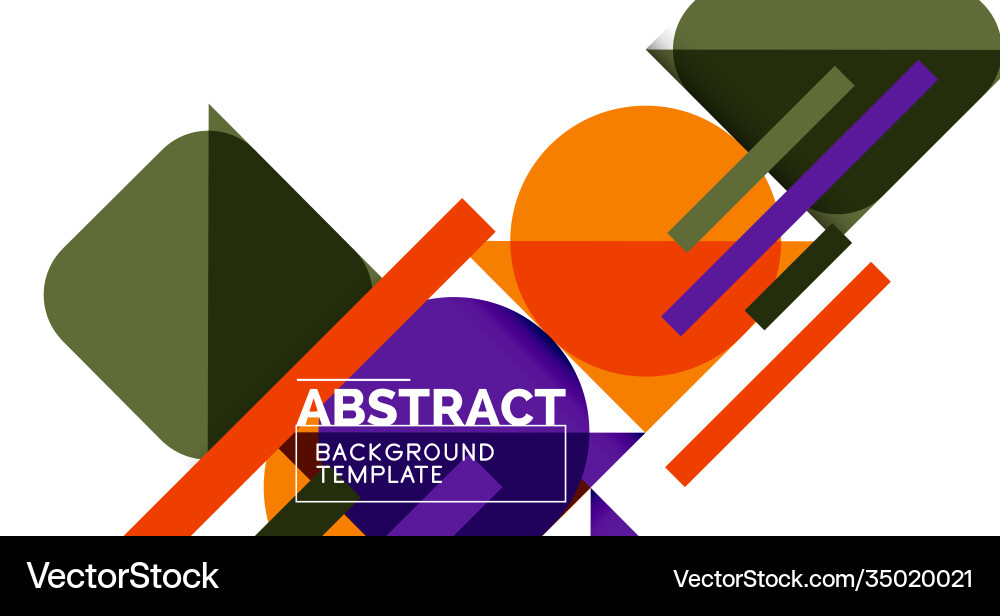 Clean minimal geometric abstract background Clean minimal geometric abstract background vector image