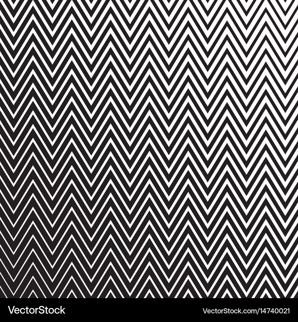 Sharp Diagonal Zigzag Pattern vector image