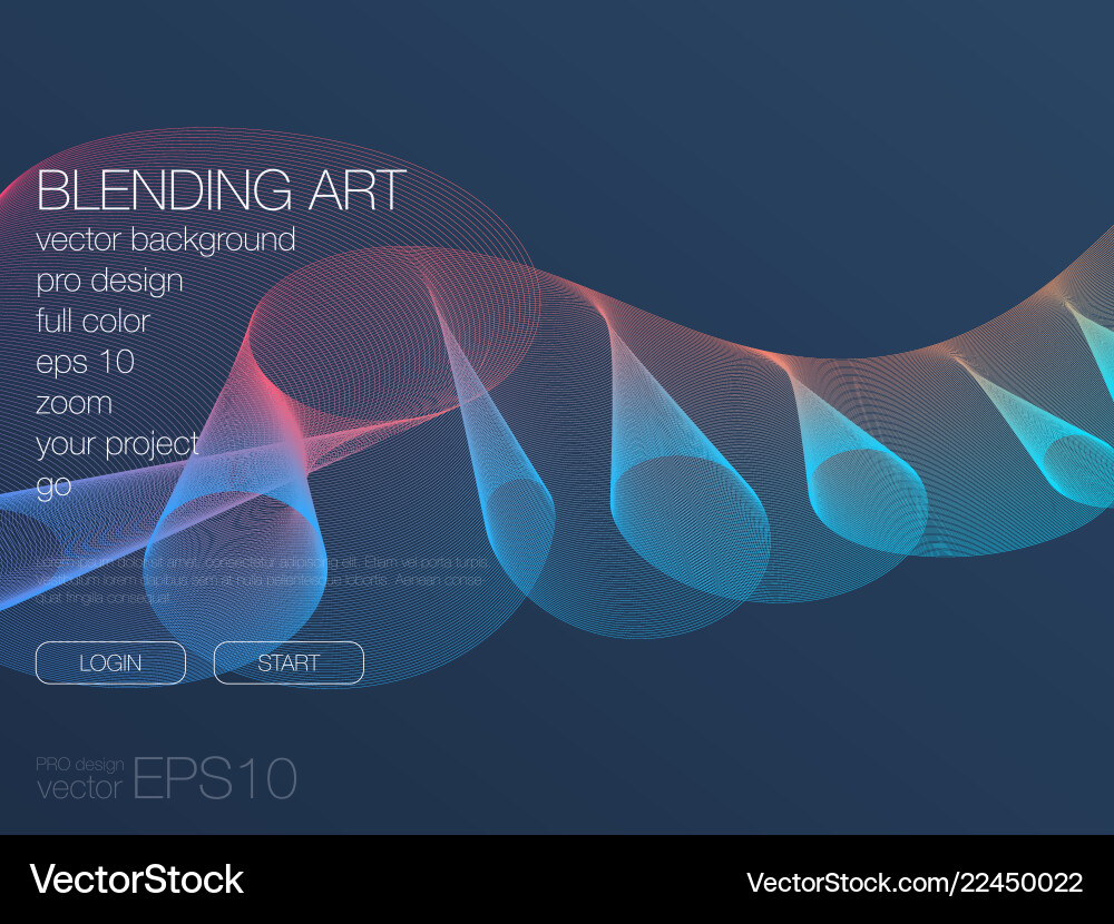 Futuristic user interface ui technology vector image