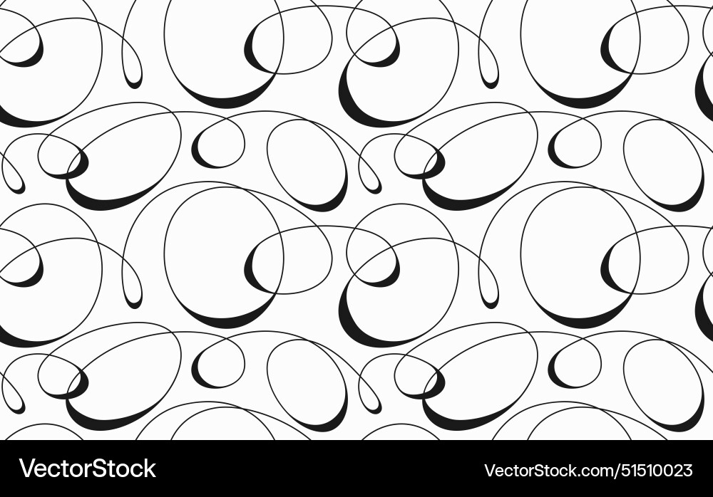 Abstract Swirl Pattern Vector Image