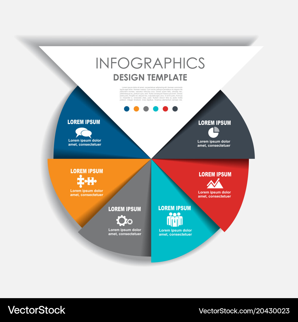 Workflow Diagram Template vector image