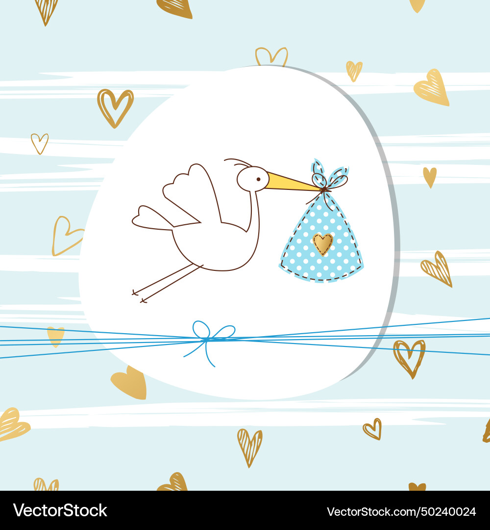 Baby Boy Birthday Greeting Card Royalty Free Vector Image Baby Boy Birthday Greeting Card Royalty Free Vector Image