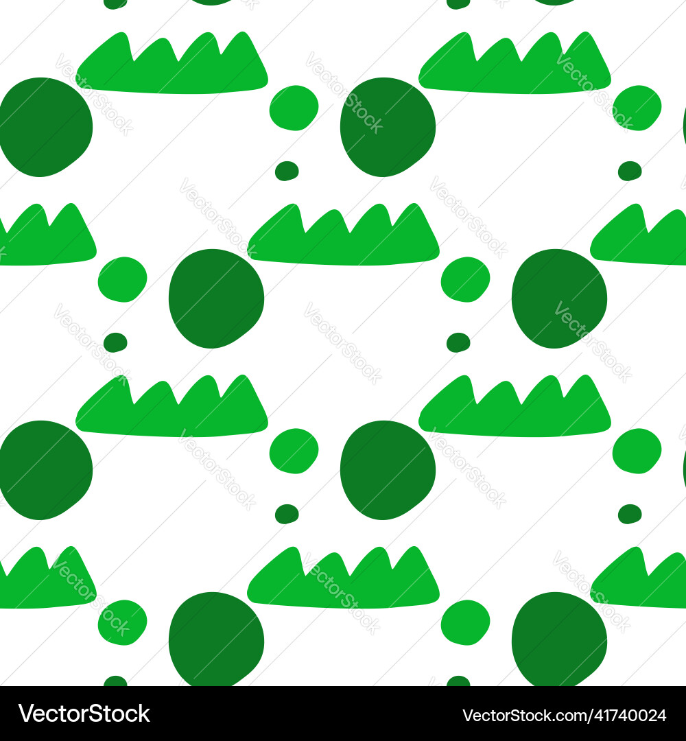 Creative shape seamless pattern various Creative shape seamless pattern various Vector Image