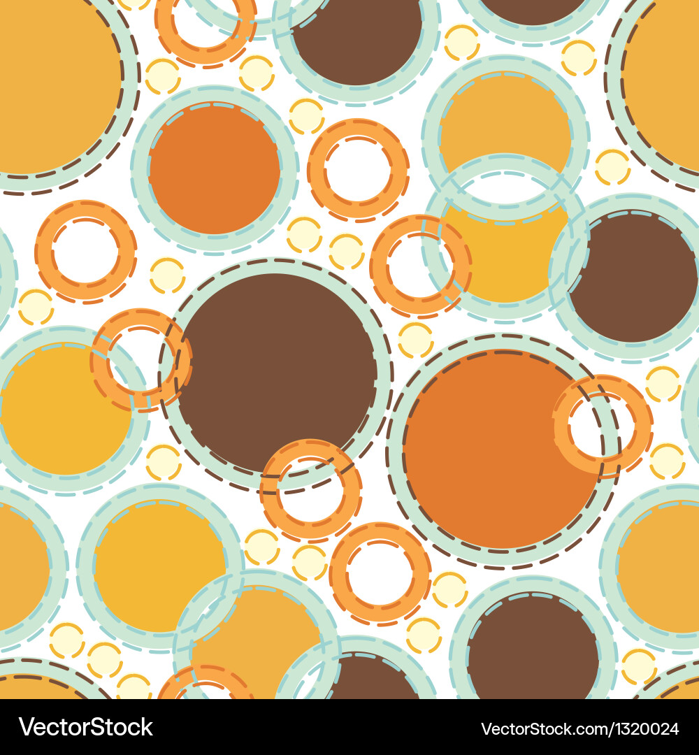 Retro pattern background vector image